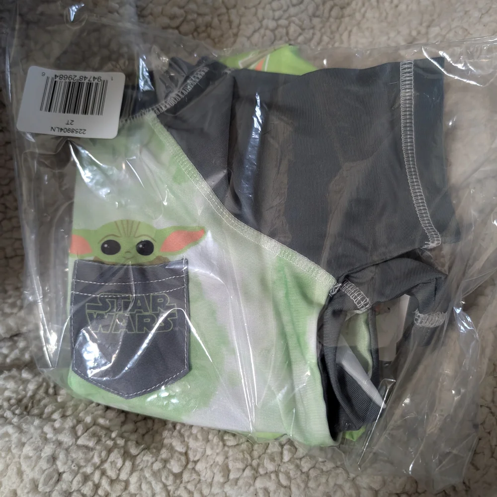 Disney Grogu 2T Swim Trunks &Top - Picture 8 of 9